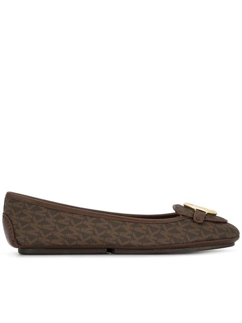 michael kors shoes flats cheaper|Michael Kors lillie ballet flats.